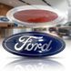 Емблема Ford синя+хром 125&times;50 мм пластик (на скотчі) 96138 фото
