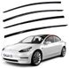 Дефлектори вікон вітровики Benke для Tesla Model 3 2017- Premium (BTSM31923) 65167 фото 1