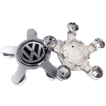 Ковпачки заглушки на литі диски Volkswagen 135/57 мм Зірка Краб 1 шт (4F0601165N) 91251 фото
