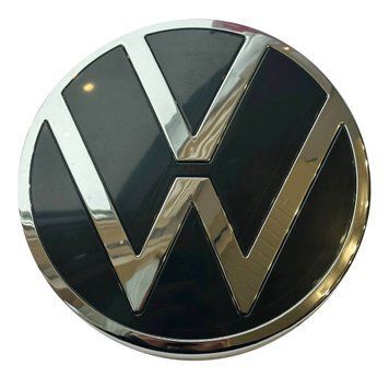 Емблема для Volkswagen 140 мм Passat B8 Golf 8 2020-перед (5H0853601DDPJ) 96513 фото