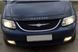 Дефлектор капоту мухобійка для Chrysler Voyager IV 2001-2008 11 фото 1