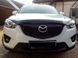 Дефлектор капоту мухобійка для MAZDA CX5, 12-, темний 1503 фото 1