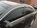 Дефлекторы окон ветровики Kia Niro 2016- С Хром Молдингом K51-M фото 1