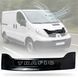 Дефлектор капота мухобойка Renault Trafic 2001-2014 (Короткая 170 мм) Широкая Voron Glass (MR10301E) MR10301E фото 7
