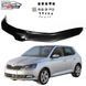 Дефлектор капота мухобойка Skoda Fabia (NJ) 2014- Евро Крепление (Vip Tuning) MS10107 фото