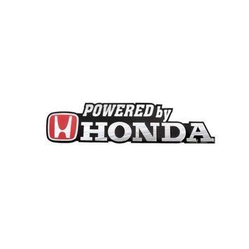 Эмблема надпись Honda 159&times;37 мм алюминий (на скотче) 90544 фото