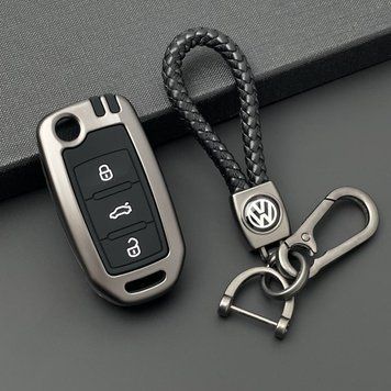 Чохол для автоключів Volkswagen З Брелоком Темний хром Оригінал (YT0002) 44750 фото