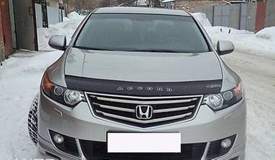 Дефлектор капоту мухобійка Honda Accord 2008-2012 3232 фото