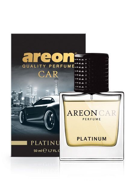 Ароматизатор повітря Areon Car Perfume 50ml Glass Platinum 34646 фото