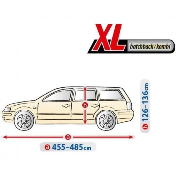 Тент автомобільний для Хечбека / Універсалу Kegel-Blazusiak XL 480x136 см Optimal Garage (5-4317-241-2092) 61104 фото