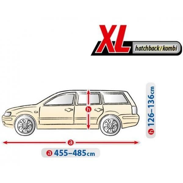 Тент автомобільний для Хечбека / Універсалу Kegel-Blazusiak XL 480x136 см Optimal Garage (5-4317-241-2092) 61076 фото