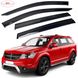 Дефлектори вікон вітровики HIC для Dodge Journey Fiat Freemont 2007-2021 (D24) D24 фото 1