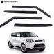Дефлектори вікон ветровики для Kia Soul 2008-2014 4 шт (Auto Clover) 89872 фото 1
