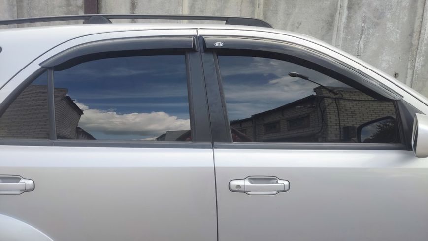Дефлекторы окон ветровики для KIA Sorento (BL) 2002-2009 Voron Glass VK10702 фото