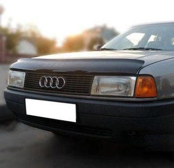 Дефлектор капота мухобойка для Audi (B3 / B4) 1986-1995 8180 фото