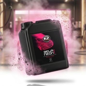 Активная пена для мойки K2 Bela Pro Neon пена розовая Клубника 5 лирт (D0155/K20802) 101318 фото