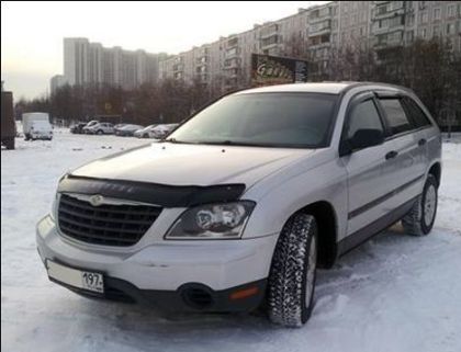 Дефлектор капоту мухобійка для Chrysler Pacifica 2003-2007 3970 фото