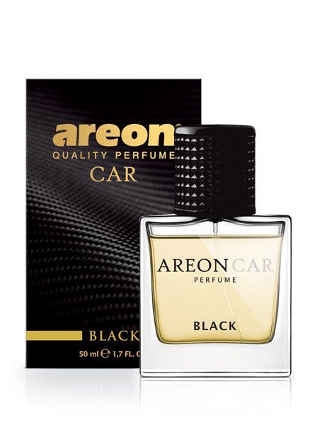 Ароматизатор повітря Areon Car Glass Perfume Black 34646 фото