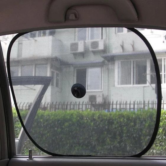 Сонцезахисні шторки для вікон автомобіля бічні квадратні (440X380) 8154 фото