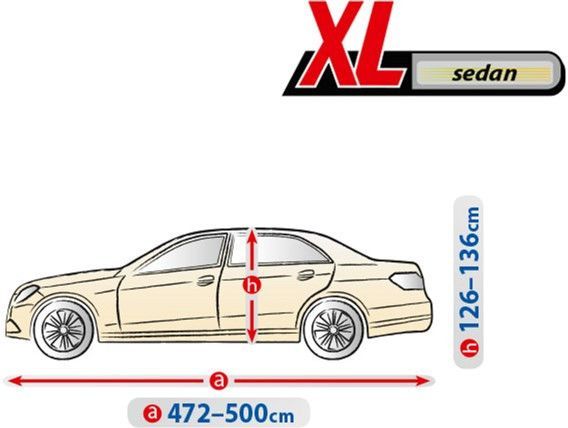 Тент автомобильный для Седана Kegel-Blazusiak XL 510x136 см Optimal Garage (5-4317-241-2092) 61116 фото