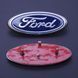 Эмблема для Ford 148 x 60 мм Focus в сборе скотч 3M / направляющие 148 x 60 мм / Польша 21348 фото