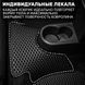Килимки в салон EVA для Hyundai Santa Fe 2006-2010 (Доресталінг) з підп'ятником Чорно-Коричневий кант 5 шт 65832 фото 7
