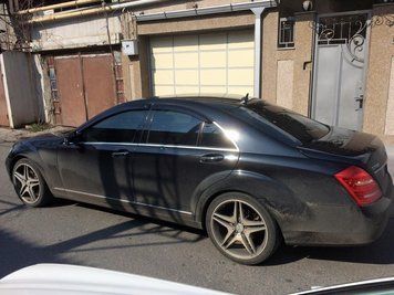 Дефлектори вікон вітровики Mercedes-Benz S-klasse (W221) 2005-2013 M32905 фото