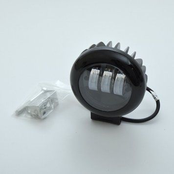 Додаткова LED фара BELAUTO 30W (10W*3) 10-30V &Oslash; 116x60 mm / 2700Lm Далека 1 шт (BOL0310L Spot) 56009 фото