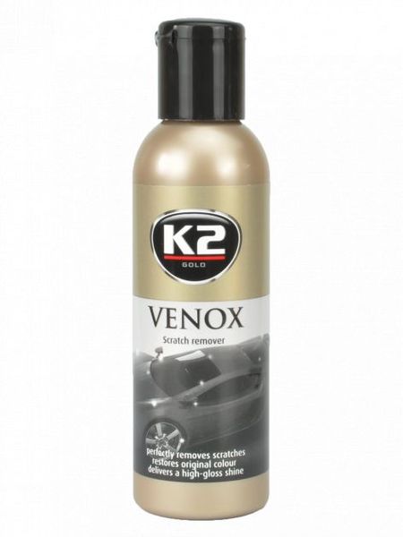 Полироль для восстановления лакокрасочных покрытий K2 Gold Venox 180 ml Оригинал (G0501) 62131 фото