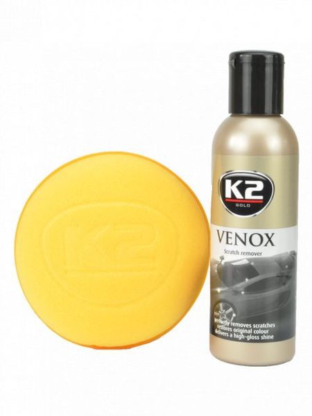 Поліроль для відновлення лакофарбових покриттів K2 Gold Venox 180 ml Оригінал (G0501) 62131 фото