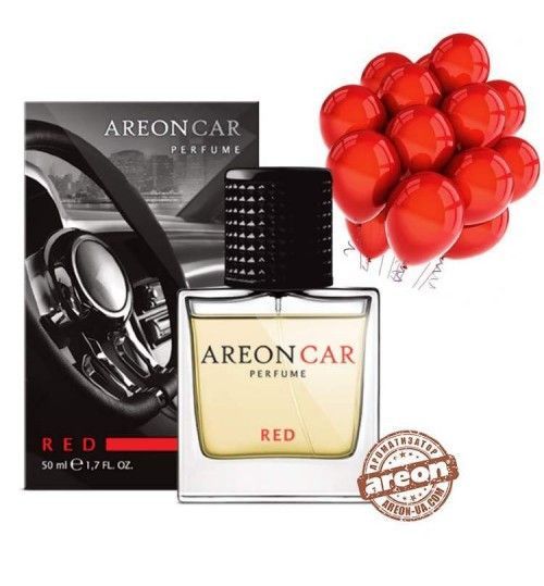 Ароматизатор повітря Areon Car Glass Perfume Red 34646 фото