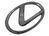 Емблема задня LEXUS карбон 110х75мм пластик (на скотчі) 95341 фото
