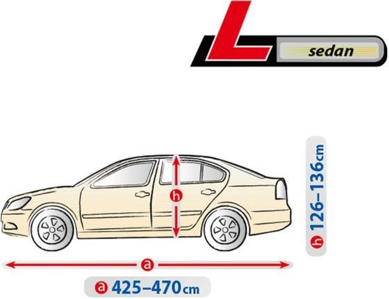 Тент автомобильный для Седана Kegel-Blazusiak L 470x136 см Optimal Garage (5-4322-241-2092) 61115 фото