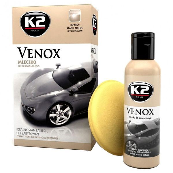 Поліроль для відновлення лакофарбових покриттів K2 Gold Venox 180 ml Оригінал (G0501) 62131 фото