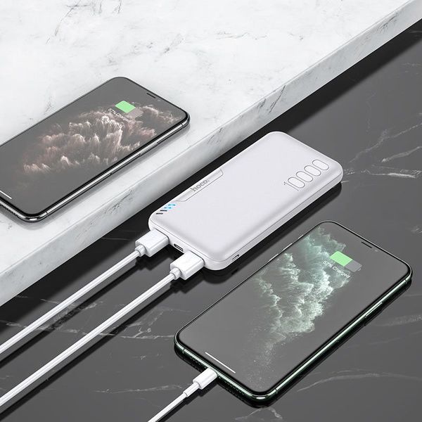 Портативний Акумулятор Power Bank Hoco J82 Easylink 10000 mAh Чорний 44609 фото