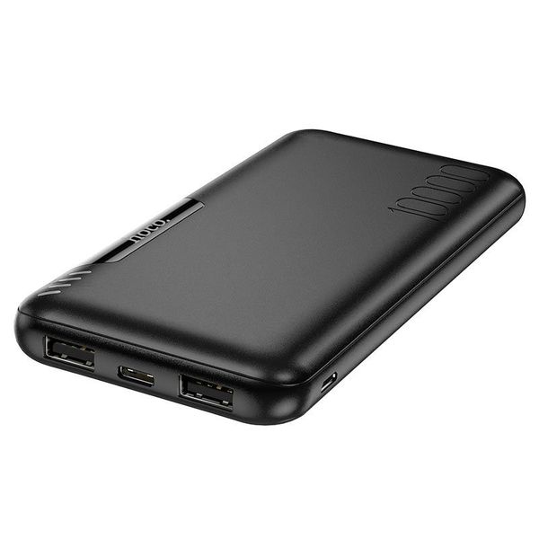 Портативний Акумулятор Power Bank Hoco J82 Easylink 10000 mAh Чорний 44609 фото