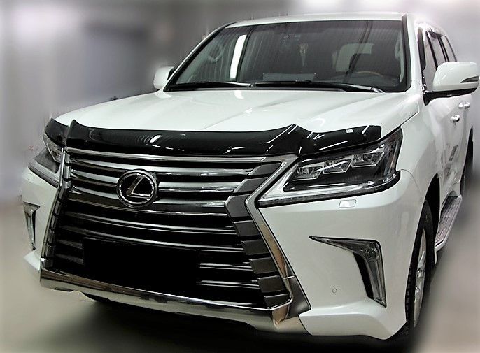 Дефлектор капоту мухобійка Lexus LX 570 2015- 2550 фото