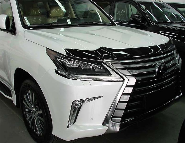 Дефлектор капоту мухобійка Lexus LX 570 2015- 2550 фото