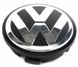 Колпачки заглушки на литые диски Volkswagen 65 / 57 мм Черные 1 шт 36267 фото 4
