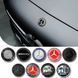 Емблема капота Mercedes-Benz хром+синій d=37мм (на 3 напрямних) OEM A0008171901 95309 фото 3