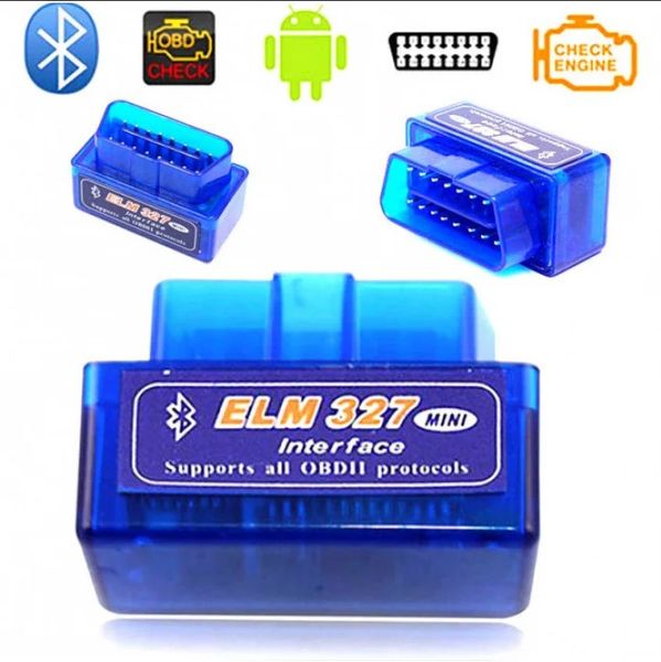 Автосканер ELM327 V1.5 OBD2 mini Bluetooth для діагностики авто після 2004 (2713) 66218 фото