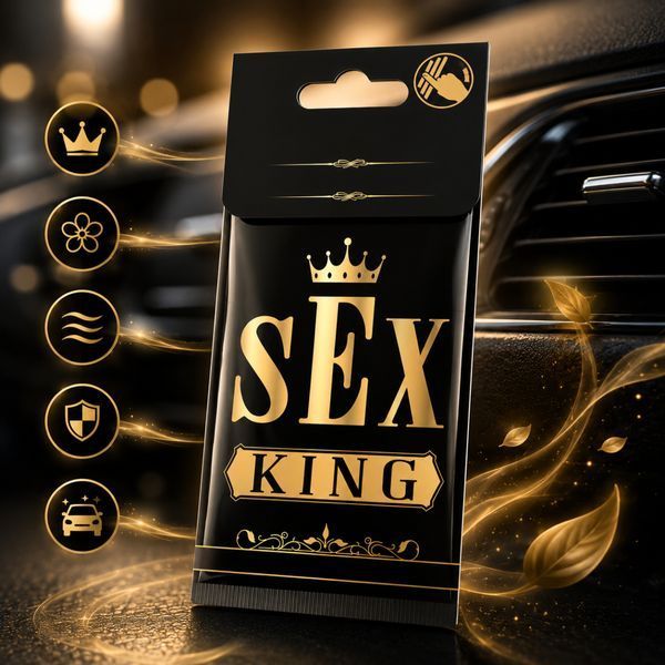 Освіжувач Сухий Лист SEX - King (Король) 101906 фото
