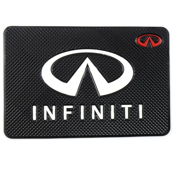 Антиковзний килимок торпеди з логотипом Infiniti 50777 фото