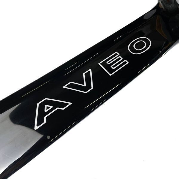 Дефлектор капота мухобойка Chevrolet Aveo T200 2002-2006 Седан / Хечбек (Євро Кріплення) Voron Glass MC20103E фото