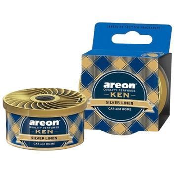 Ароматизатор повітря Areon KEN Silver Linen (Срібний льон) 64771 фото