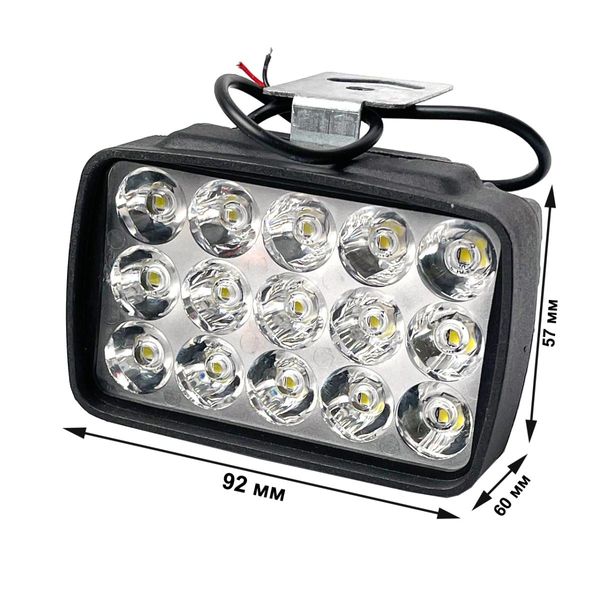 Світлодіодна додаткова LED фара 12W (1W*12) 10-30V 120x45x50 мм Ближній 1 шт (ORL8612) S4C_56704 фото