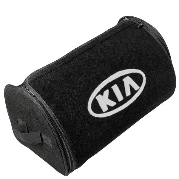 Органайзер Саквояж багажник для Kia з логотипом Чорний ORBLFR1007 фото