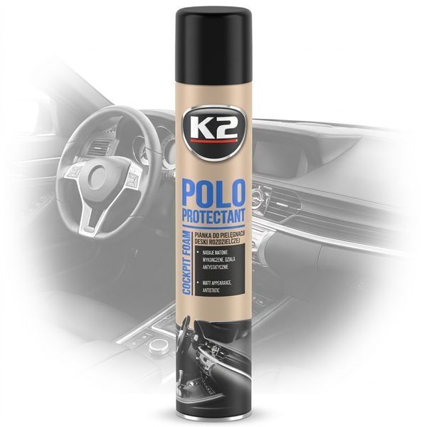 Поліроль торпеди спрей K2 Polo Protectant Матовий 750 мл 68472 фото