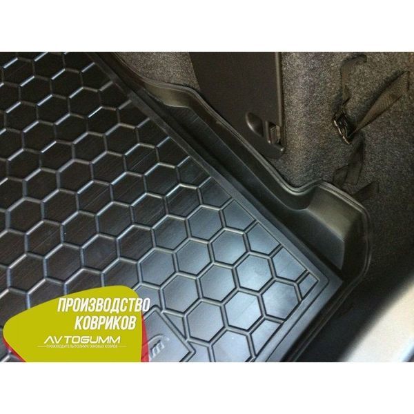 Автомобильный коврик в багажник Mazda 3 2014- Sedan / Резиновый (Avto-Gumm) 27001 фото