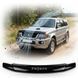 Дефлектор капоту мухобійка для Mitsubishi Pajero Sport 1998-2007 (Vip Tuning) MSH01 3487 фото 1